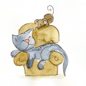 cat and mouse